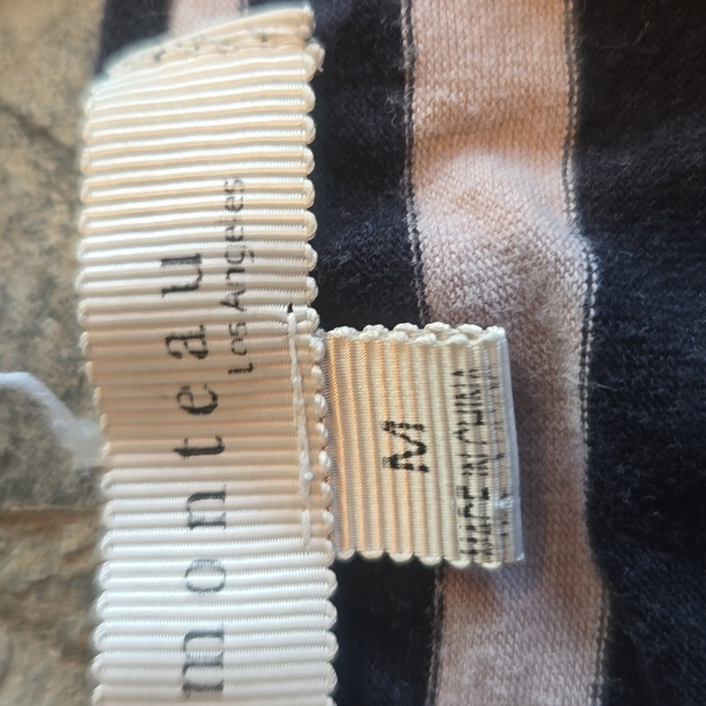 Monteau Black and White Striped Dress - Picture 2 of 2